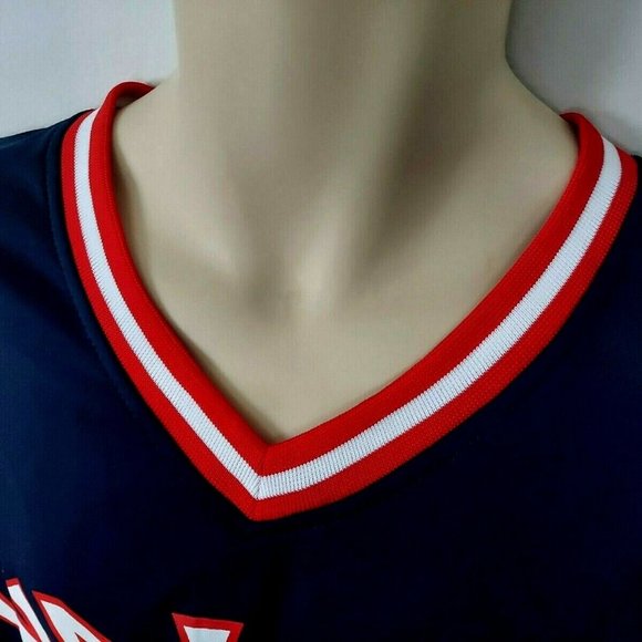 Cleveland Indians Jersey Throwback Logo Pullover - Picture 3 of 6